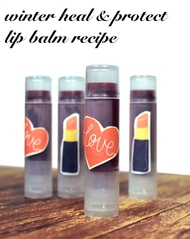 Heal and Protect Winter Lip Balm Recipe