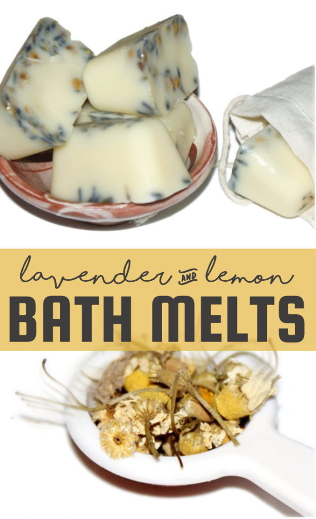 Lemon Lavender Bath Melts Recipe with Beeswax Soap Deli News