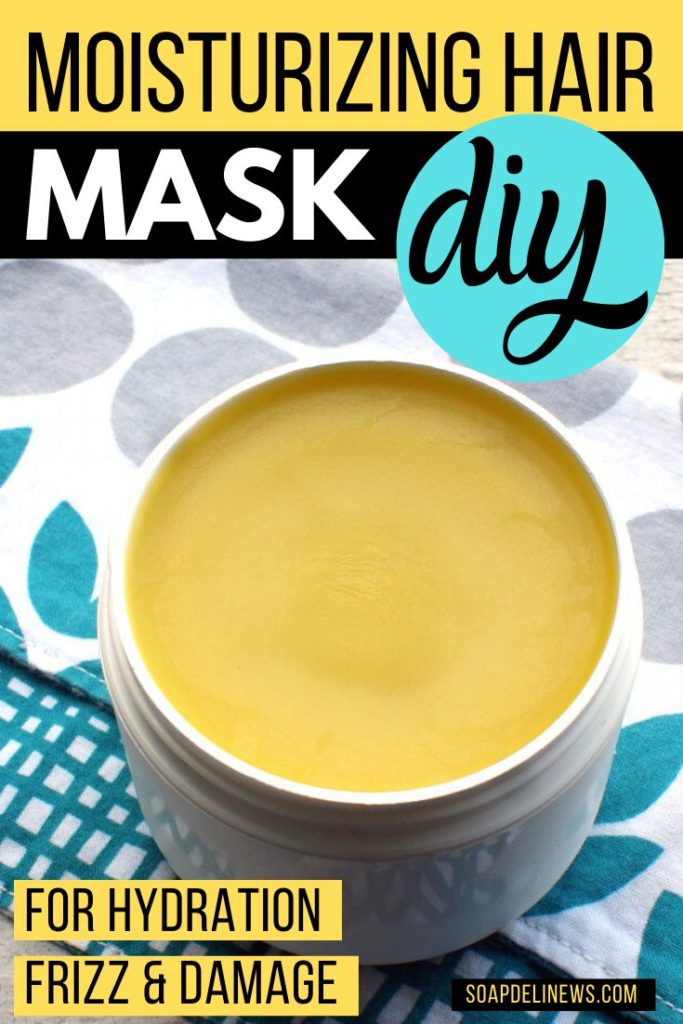 Natural Hair Mask Recipe to Moisturize & Condition Hair & Tackle Frizz