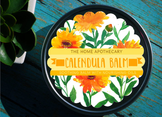 How to Make a Calendula Balm Recipe with Calendula Infused Oil