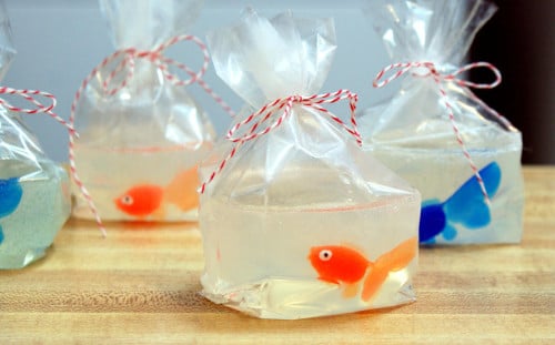 Fishy Favors – How to make fish in a bag soap party favors