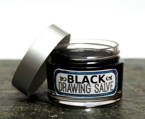 Mini Black Drawing Salve~Bites,Boils, Cysts, Infections, Slivers –  SNAZZYFAB NATURALS