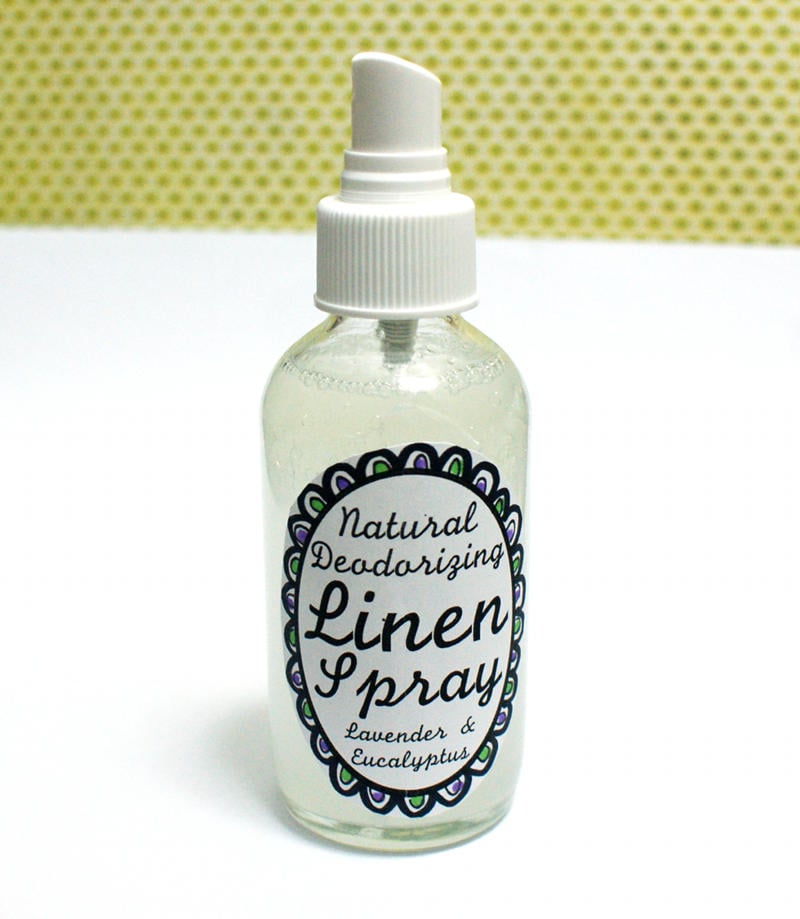 Homemade Lavender Linen Spray