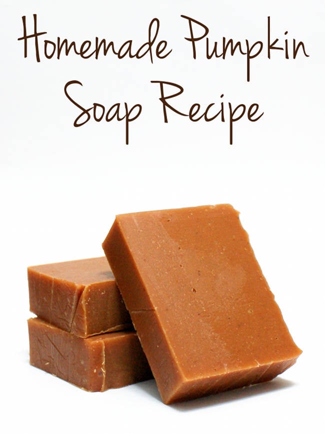 Pumpkin Soap Recipe with Real Pumpkin Puree for Fall Skin Care