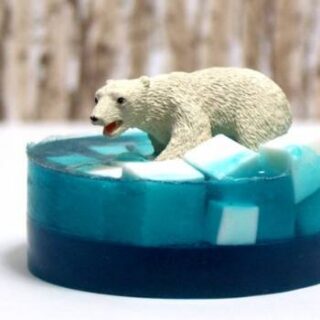 Polar Bear Melt and Pour Soap Recipe + Instructions