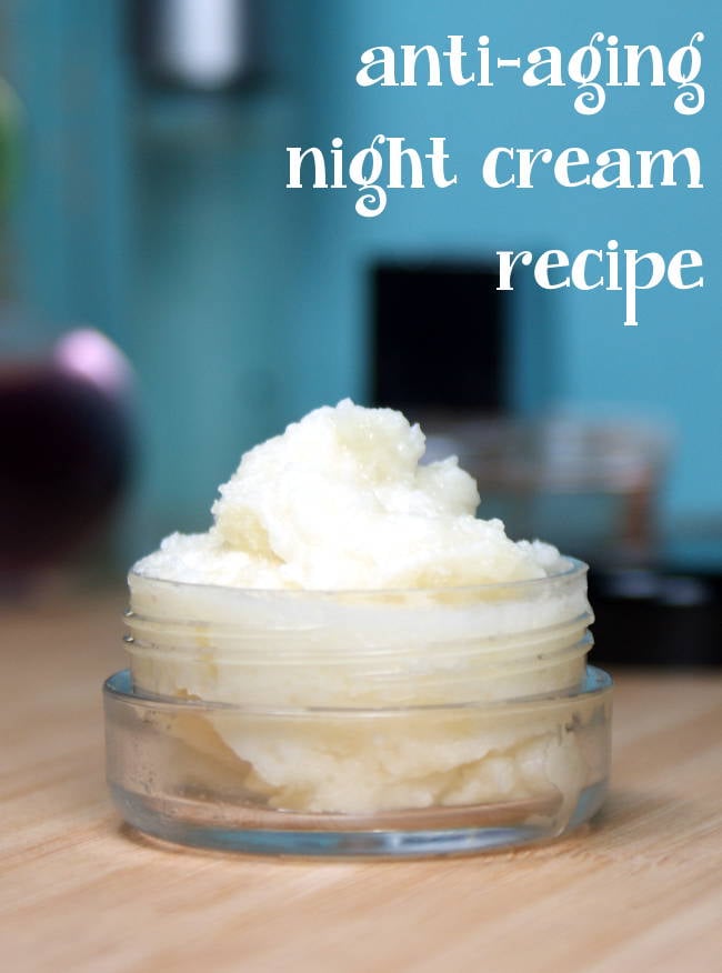 diy anti aging face cream recipe