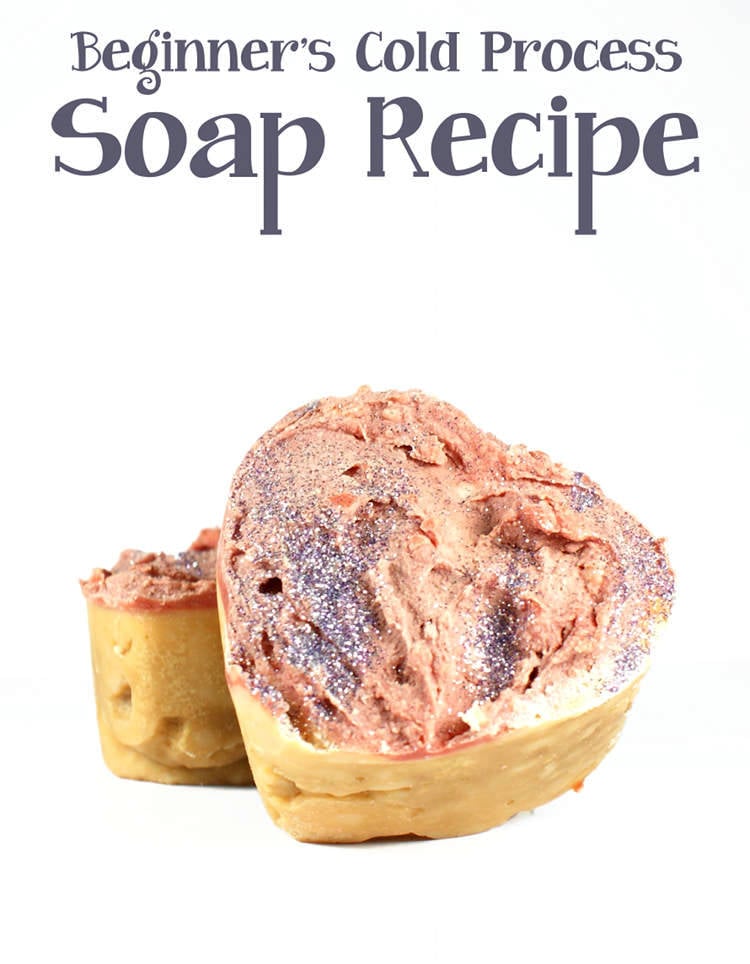 Beginner Cold Process Soap Recipe (How to Make Lye Soap)