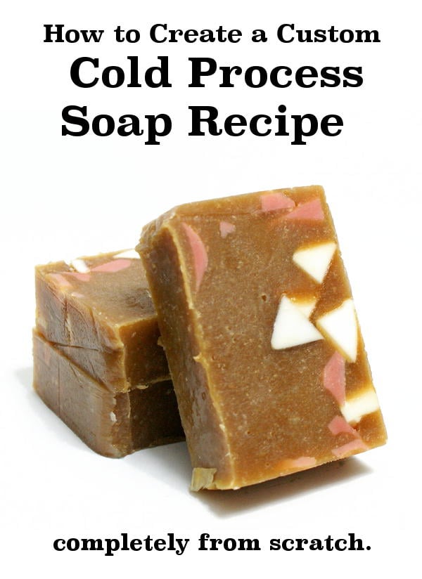 How to make cold process soap with essential oils & free EO calculator 