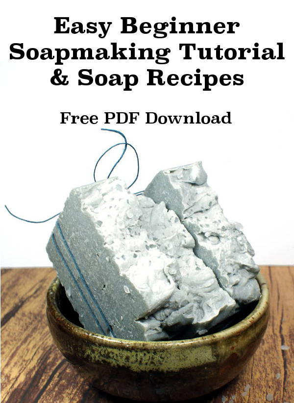 Learn how to make soap with this free soapmaking ebook designed for beginner soapmakers. This free soapmaking ebook contains information on how to make soap, using a lye calculator, how to formulate your own soap recipes, eight beginner soap recipes, creating custom soap labels and more.