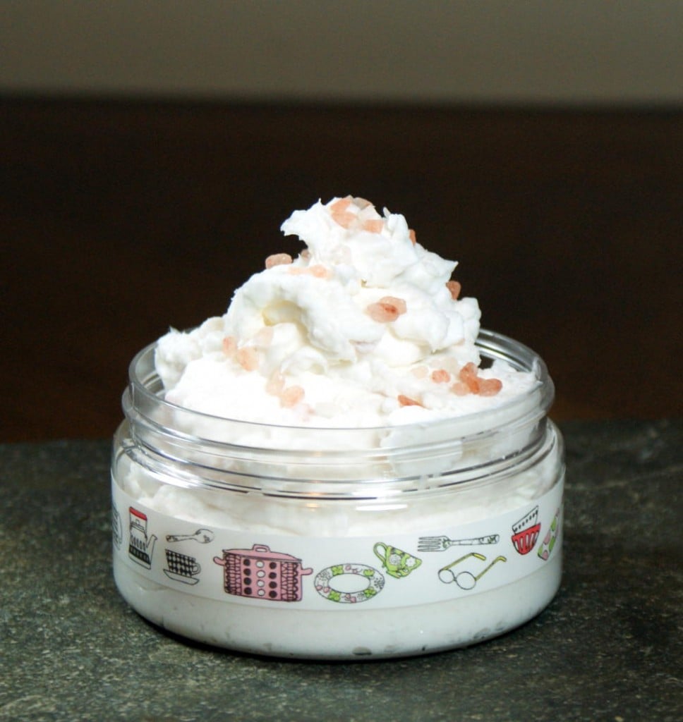 How to Make a Foaming Whipped Salt Scrub Recipe Soap Deli News