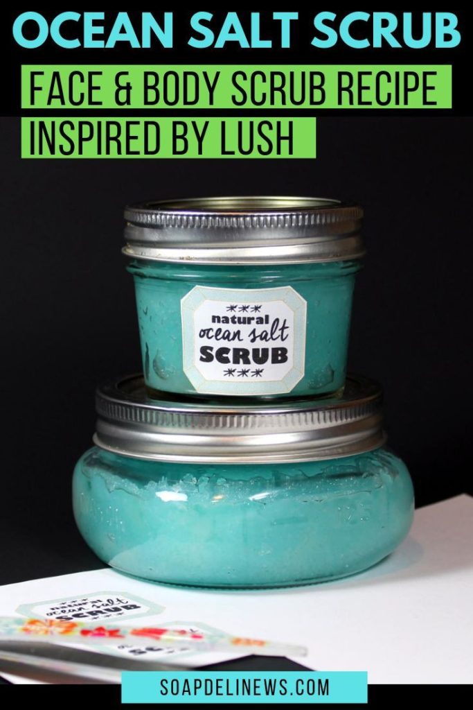 Homemade Dead Sea Salt Face and Body Scrub Recipe for Glowing Skin