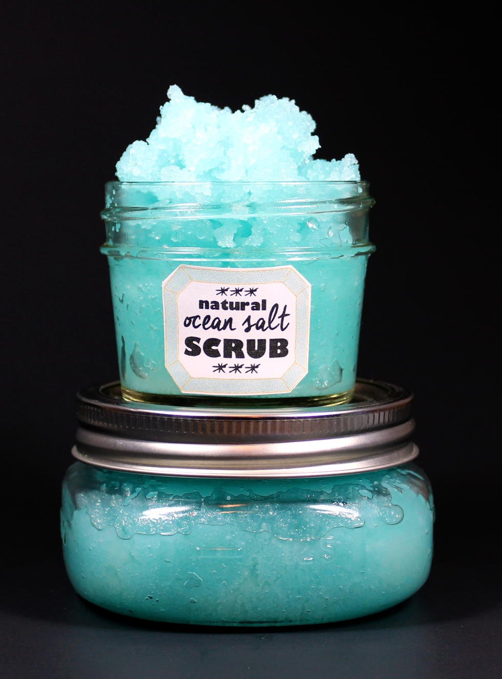 Homemade Dead Sea Salt Face and Body Scrub Recipe for Glowing Skin
