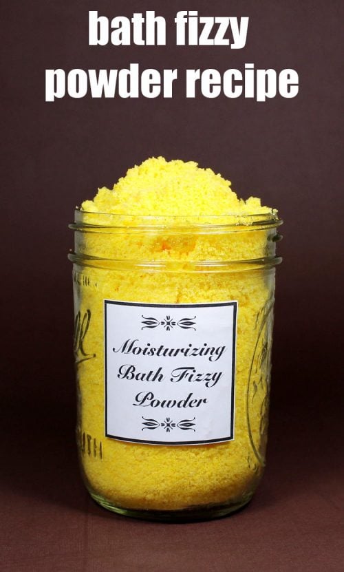 Bath Bomb Fizzy Bath Powder - Fizzing Homemade Bath Salts