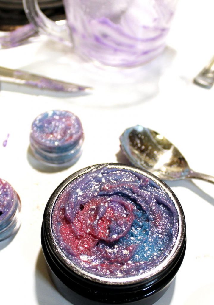 Unicorn Body Butter Recipe with Shimmering Highlighters