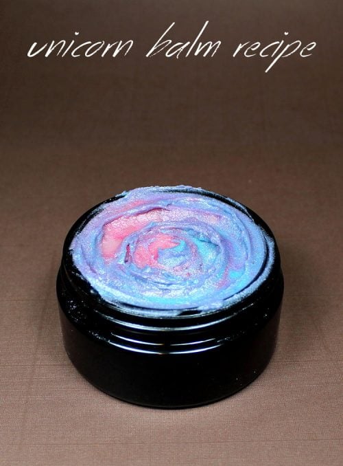 Unicorn Body Butter Recipe with Shimmering Highlighters