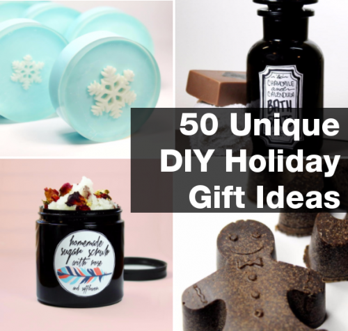 DIY Christmas Gifts: 50 Unique DIY Christmas Gifts You Can Make for Friends  and Family  Unique christmas gifts diy, Diy christmas gifts for family,  Diy christmas gifts for friends