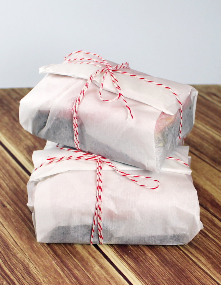 Strawberry Chocolate Solid Sugar Scrub Bar Recipe for Valentine's Day