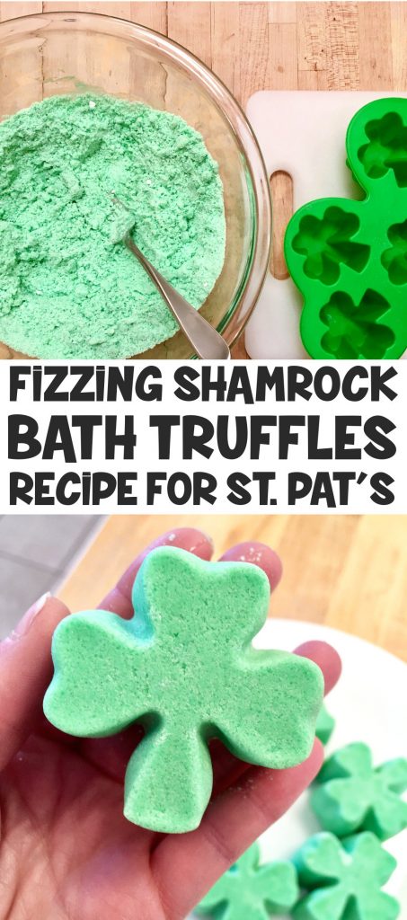 st patricks day bath bombs