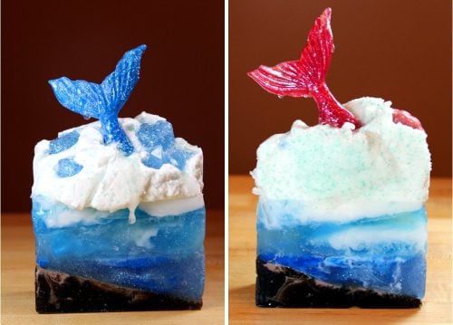 Fancy Sea Mermaid Melt & Pour Soap Recipe - DIY Beauty Base