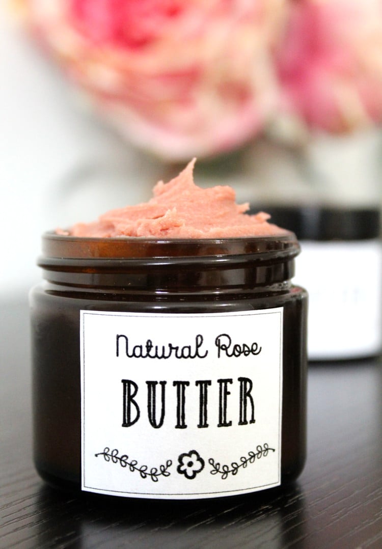 Rose Body Butter Recipe without Beeswax A Vegan Friendly Moisturizer