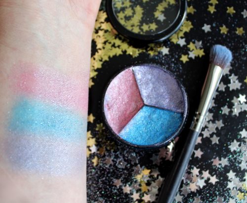 DIY Unicorn Eyeshadow in a Tri-Color Pressed Palette! Learn how to make your own scented DIY unicorn eyeshadow. This fun trio of pressed eyeshadows offers lasting pastel color and shimmer that's perfect for eyes. Once you've mastered these colors, be sure to try out your own custom DIY unicorn eyeshadow colors and scents!