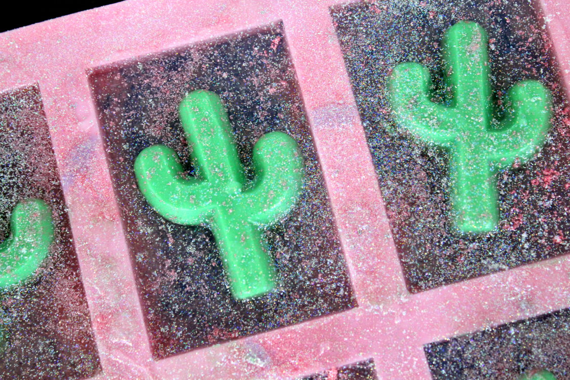DIY Cactus Soap with EcoFriendly Biodegradable Glitter Soap Deli News