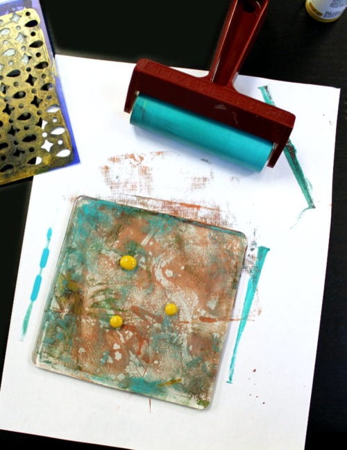 DIY Gelli Printing - Monoprinting Without a Press (A Tutorial)