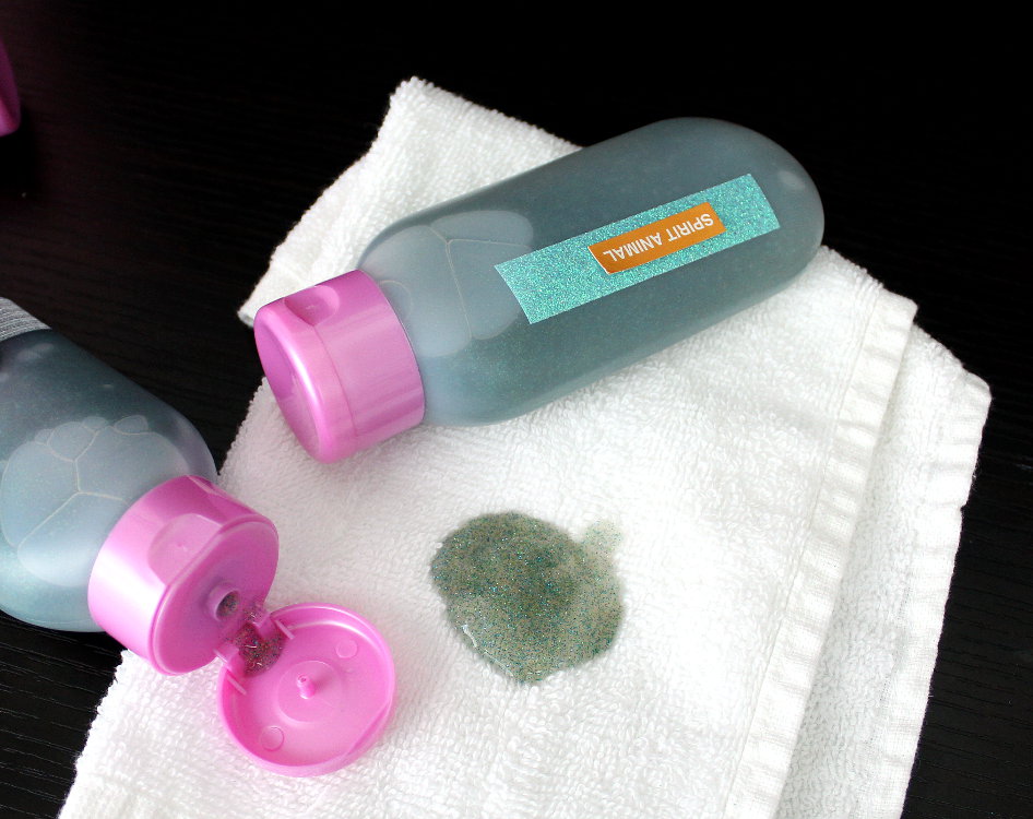 Mermaid Body Wash DIY with Glitter for Your Little Mermaid