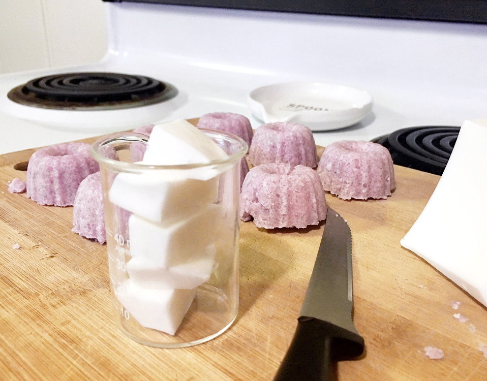 DIY Bundt Cake Salt Scrub Wedding Favors Soap Deli News