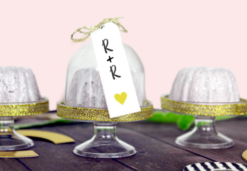 DIY Bundt Cake Salt Scrub Wedding Favors Soap Deli News