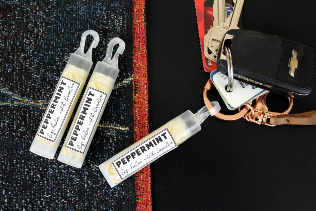 Peppermint Lip Balm Recipe with Lanolin for Chapped Lips + Skin Health