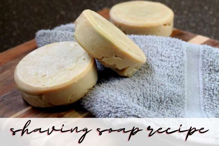 Natural Shaving Soap Recipe with Hydrating Lanolin and Neem Oil to Promote Skin Health! Making the switch to a natural shaving soap is a more environmentally friendly choice. This homemade shaving soap recipe with lanolin and neem oil is not only a great green alternative, but it's also budget conscience so you save money in the long run over purchasing a commercial product.
