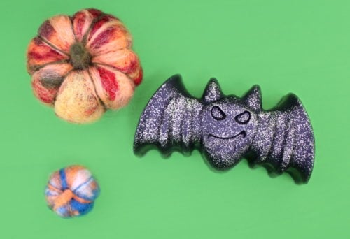 Bat Poop Soap (DIY Holographic Glitter Bat Poop Soap Recipe) - Nerdy Mamma