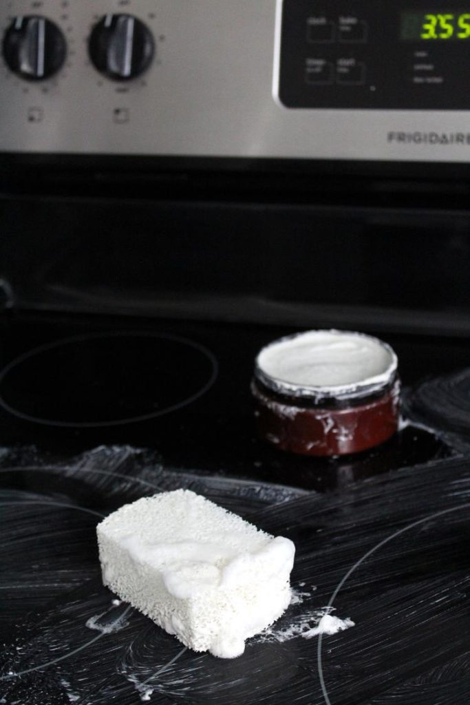 Natural Cleaning Clay Recipe for Glass Stove Tops, Counters & Tile Floors