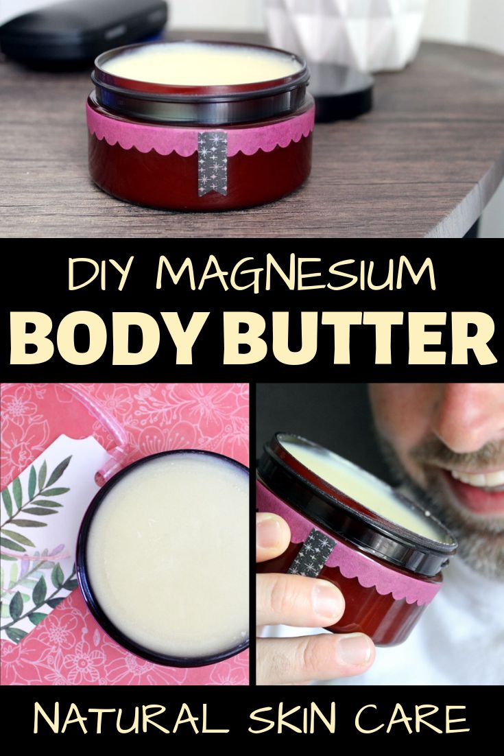 Magnesium Body Butter Recipe (A Natural Moisturizer & Home Remedy)