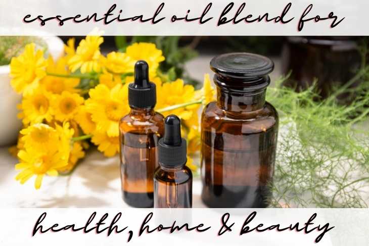 This natural aromatherapeutic eucalyptus & orange essential oil blend recipe doesn’t just smell wonderful. It actually can be used in a number of ways for health, home and beauty. Learn how to make a simple eco-friendly linen spray & deodorizer, surface sanitizer, smoothing hair shine spray & diffuser blend for stuffy noses. As well as how to add this essential oil blend to your homemade soap & natural skin care recipes