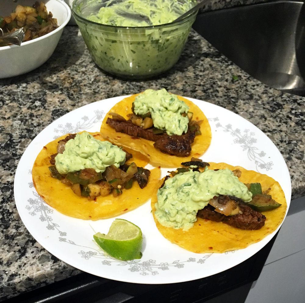 Flank Steak Tacos Recipe with Avocado Crema for Weeknight Dinners
