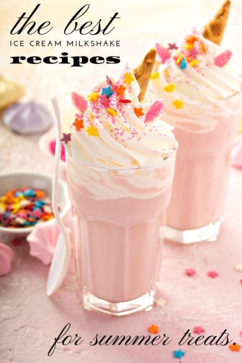 Best Ice Cream Milkshake Recipes for Summer - Soap Deli News