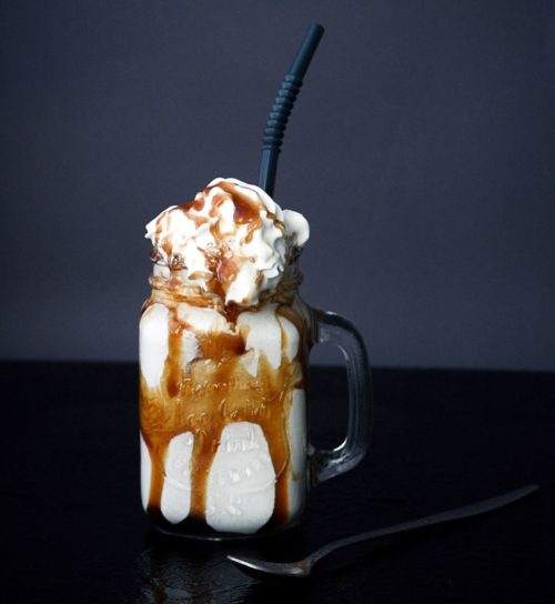 Caramel Coffee Milkshakes Recipe - Shugary Sweets