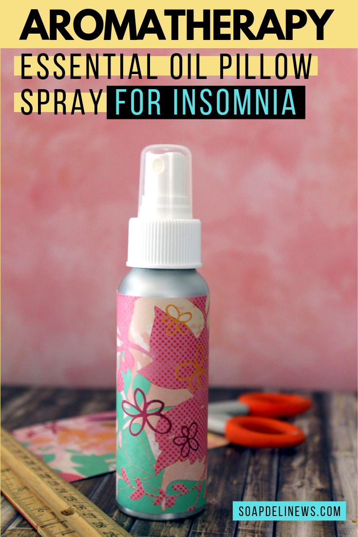 Aromatherapy for Sleep 3 Ways to Make An Insomnia Sleep Spray Recipe