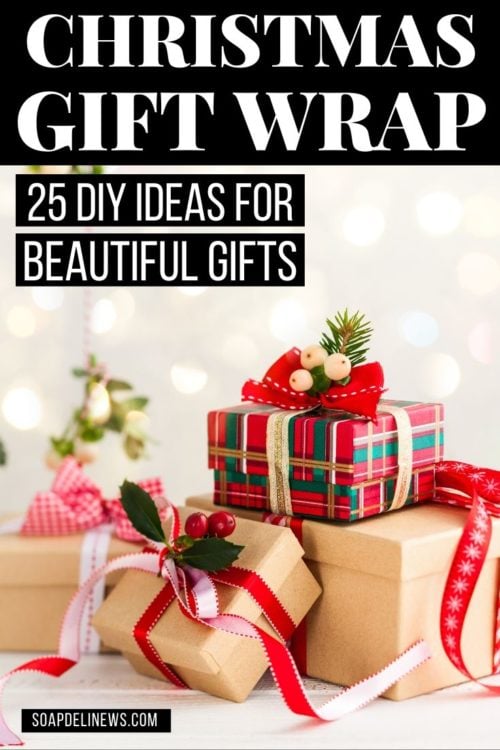 Creative Christmas Gift Wrap Ideas - DIY Beautify - Creating Beauty at Home