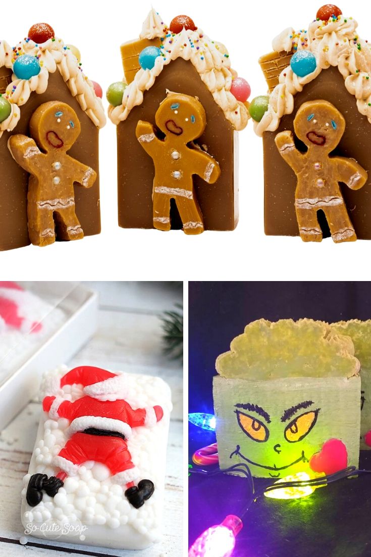Christmas Soaps for Holiday Stocking Stuffers Artisan Soaps They'll Love