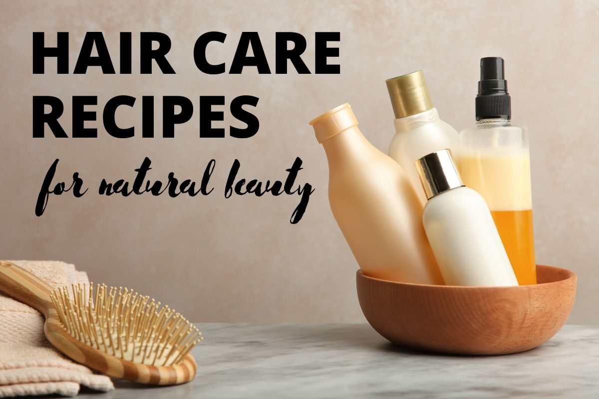 Make Homemade Shampoo & Conditioner with Essential Oils