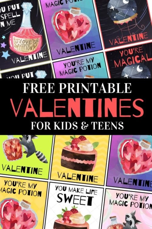 Free Printable Valentines for Kids (And Kids At Heart!) - Soap Deli News