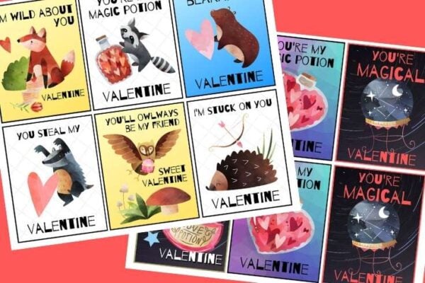 Free Printable Valentines for Kids (And Kids At Heart!) - Soap Deli News