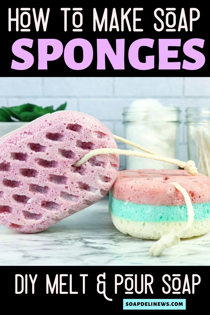 Soap Sponge DIY An Easy Way to Exfoliate Skin & Reduce Plastic Waste