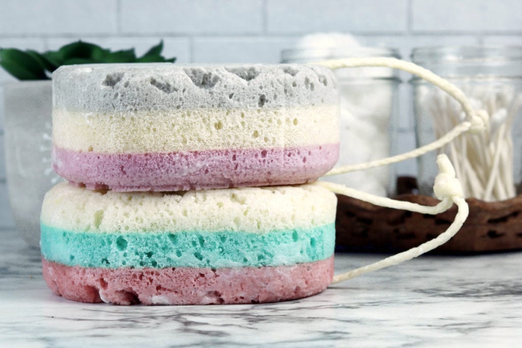 Soap Sponge DIY An Easy Way to Exfoliate Skin & Reduce Plastic Waste