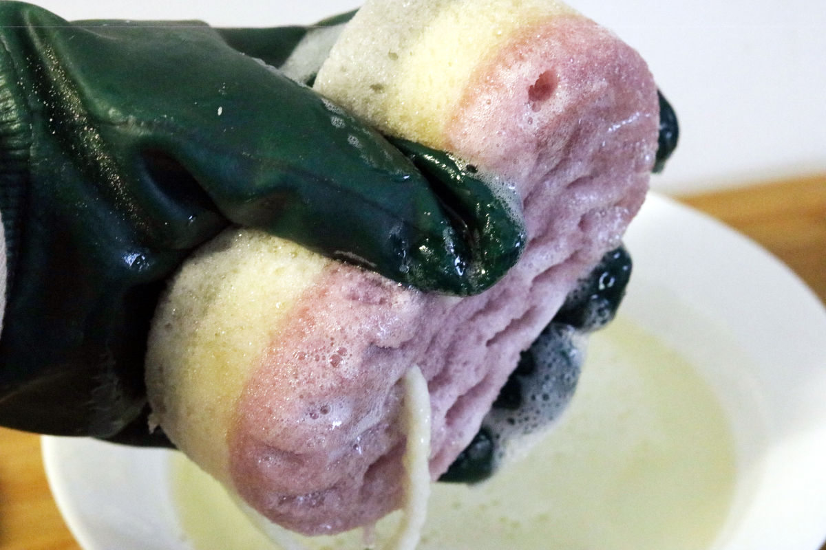 Soap Sponge DIY An Easy Way to Exfoliate Skin & Reduce Plastic Waste