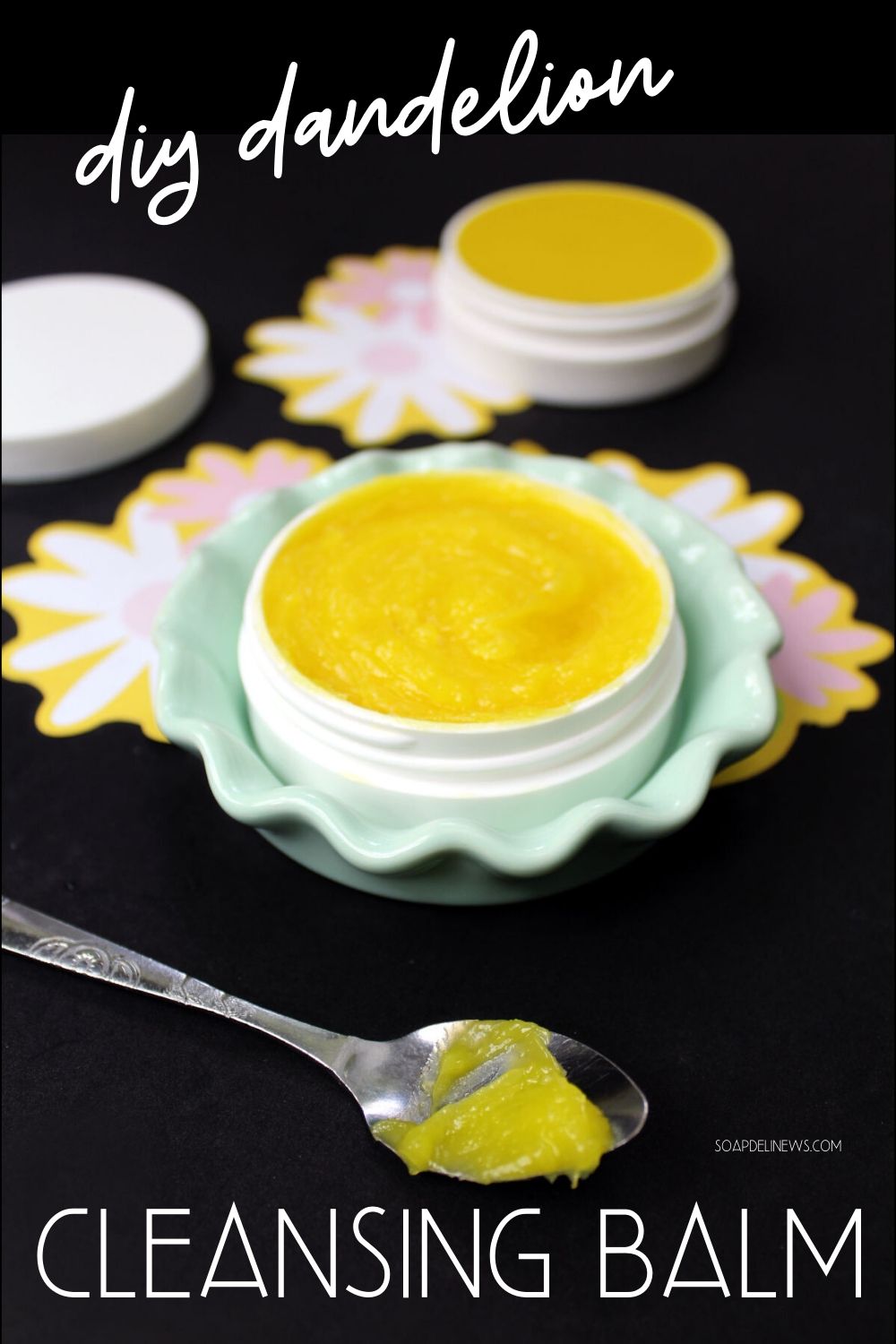 Dandelion Cleansing Balm Recipe Easy Natural Clean Beauty Recipe
