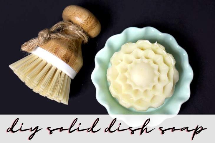 How to Make Solid Dish Soap with natural essential oils. This solid dish soap recipe with citrus essential oils is an effective way to clean dishes, avoid further harm to the environment and reduce plastic waste. Learn what are the best ingredients for solid dishwashing soap? Why should I use a solid dish soap bar? What makes solid dish soap eco-friendly? What is the best method for making DIY solid dish soap? How do I make a solid dish soap? Plus my best, all natural solid dish soap recipe.
